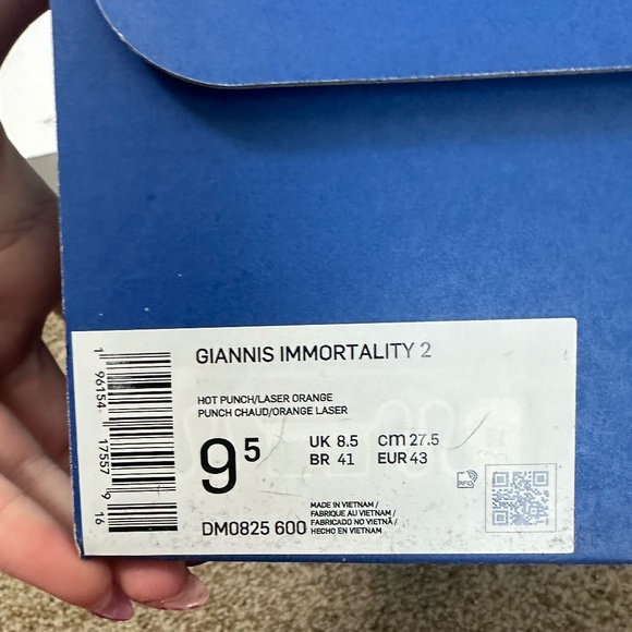 Nike Giannis Immortality 2 EP Hot Punch Mismatched main image 9